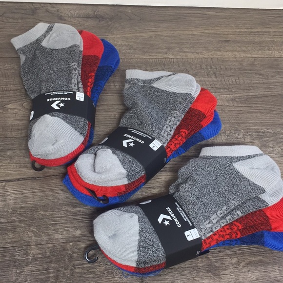 Converse Other - 🛍 9 pairs CONVERSE HALF CUSHION NO SHOW M SOCKS